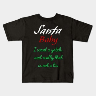 Santa Baby Kids T-Shirt